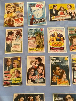 PROGRAMAS DE CINE ANTIGUO.
