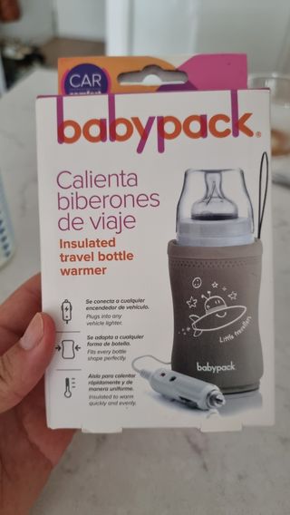 Calienta biberones de Viaje