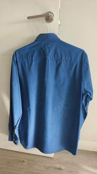 Camisa Tommy Hilfiger Azul Talla M Regular Fit