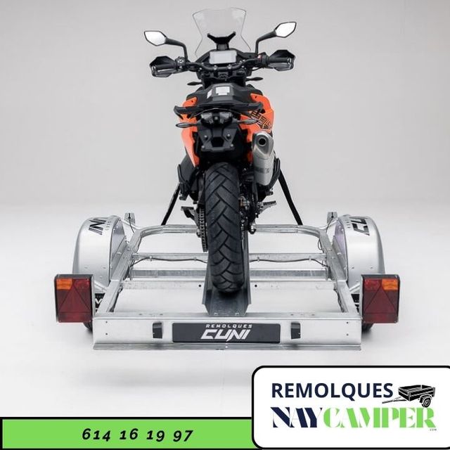 Remolque portamotos para 1 moto