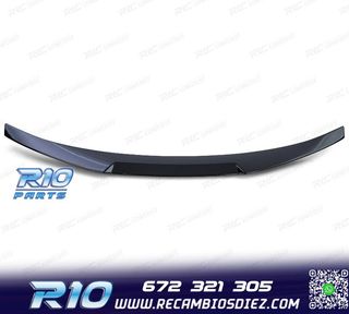 ALERON SPOILER BMW F32 13-18 LOOK M4 NEGRO BRILLO