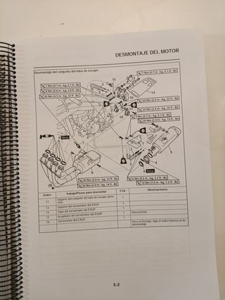 Manual Taller Yamaha YZF-R6(V) 2006-2007 español