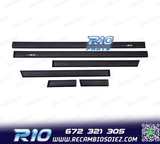 MOLDURAS LATERALES DE PUERTA BMW E36 LOOK M3 COUPÉ CABRIO