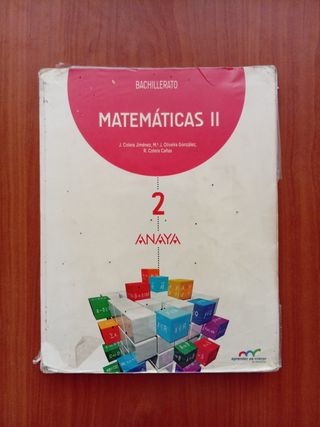 Matemáticas II.