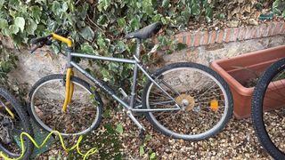 Bicicleta básica gris