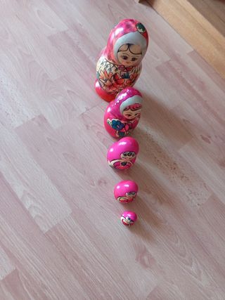 Matrioske russe 5 bambole