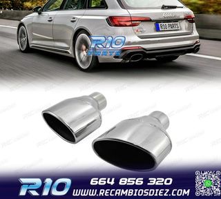 PACK COLAS ESCAPE OVALADA ACERO INOX TIPO RS4