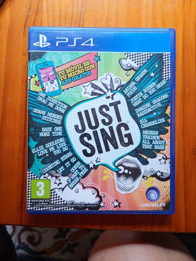 Juego PS4 Just Sing Ubisoft