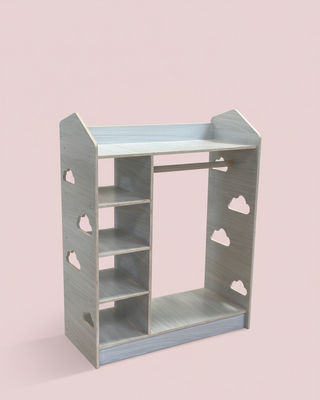 Armario infantil Montessori con perchero