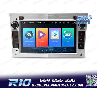 RADIO GPS ANDROID 11 PARA OPEL ASTRA H VIVARO ZAFIRA VECTRA