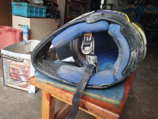 Casco Moto Enduro Motocross AXO RX3 Carbono
