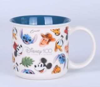 2 Tazas Disney 100 Años Cerámica 400mL