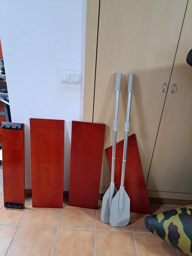 Barca Neumática Plastimo Verde Camuflaje