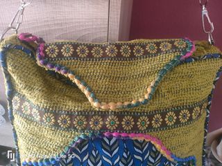Bolso bandolera hecho a mano