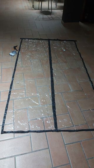 Tenda magnetica PVC 120x210