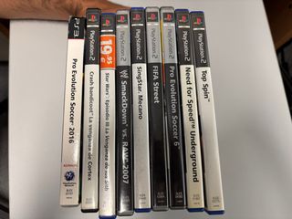 Cajas vacías juegos PS2 (PlayStation 2)
