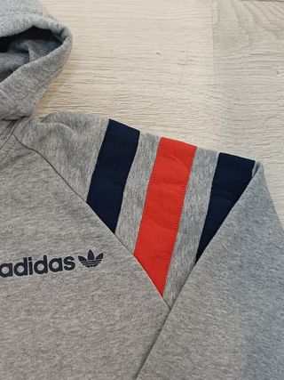 2000's Vintage Adidas Track Jacket Gray