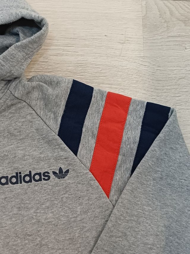 2000's Vintage Adidas Track Jacket Gray
