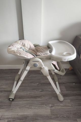 Trona de bebé con estampado de perro