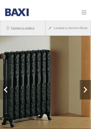 Radiadores de hierro fundido labrados