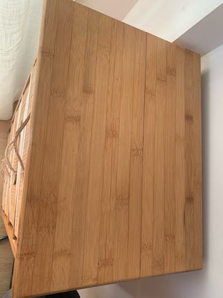 Cómoda de madera con 5 cajones