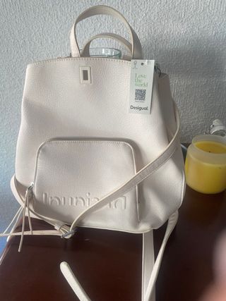 Mochila Desigual Blanca