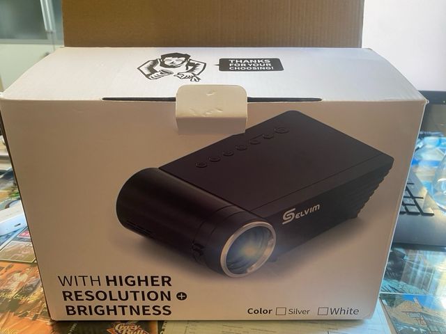 Selvim Proiettore Home Theater LCD 1920x1080 HDMI