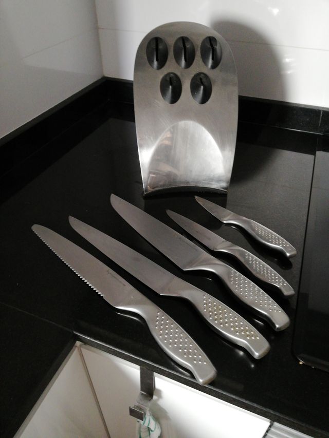 Juego de Cuchillos Acero Inoxidable
