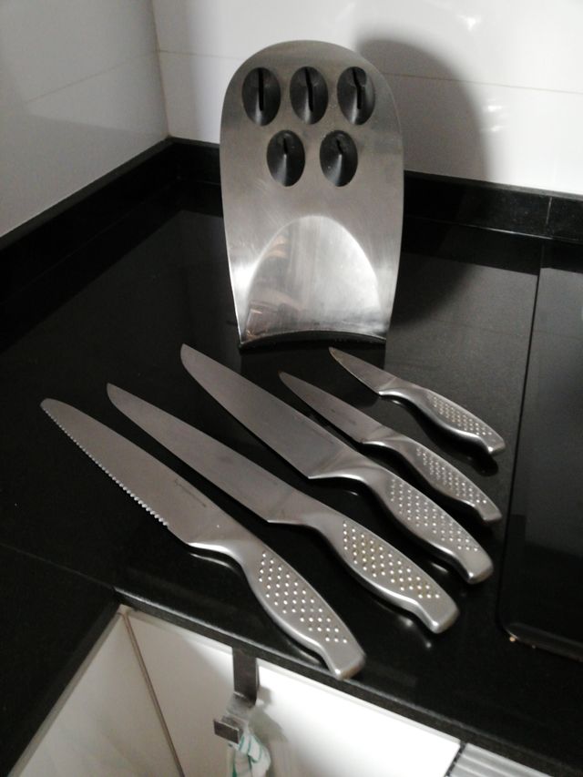 Juego de Cuchillos Acero Inoxidable