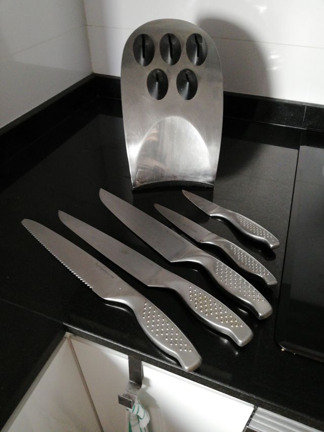 Juego de Cuchillos Acero Inoxidable