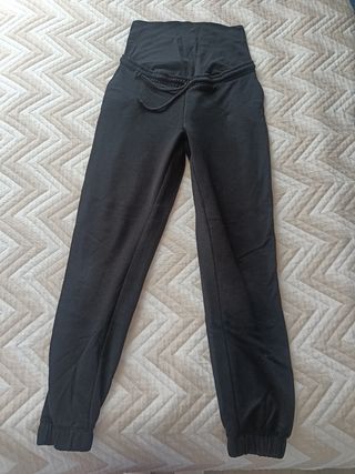 Pantalón Chándal Premamá Negro