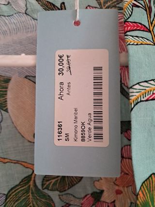 Kimono Hug&Clau S/M floral