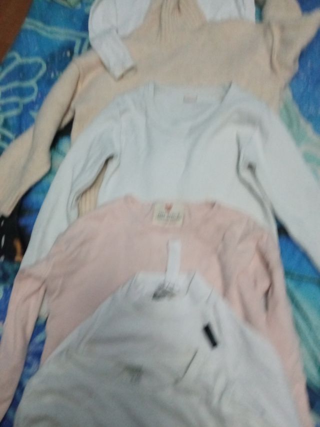 Lote 7 camisetas niña x4€