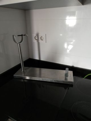 Jamonero de acero inoxidable