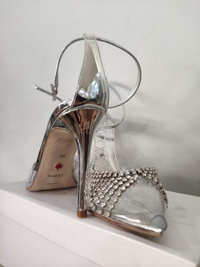 Sandalias Magrit AILEEN Plata