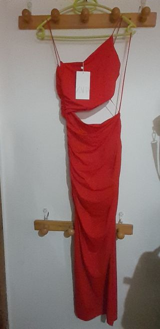 Vestido Zara Rojo