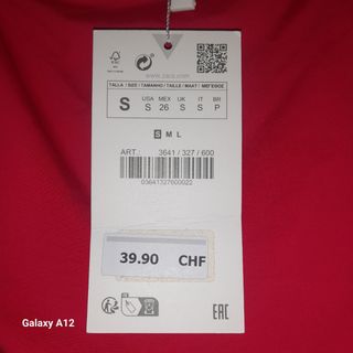 Vestido Zara Rojo