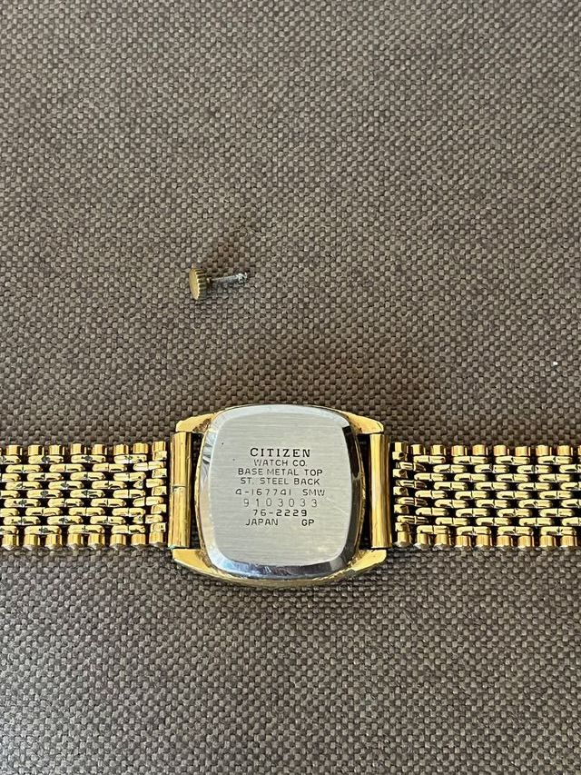 Reloj Citizen Dorado Mujer