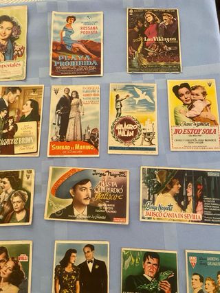 PEOGRAMAS DE CINE ANTIGUOS.