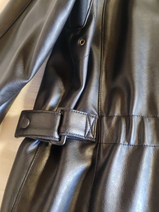 Giaccone Giorgio Armani Pelle Nero