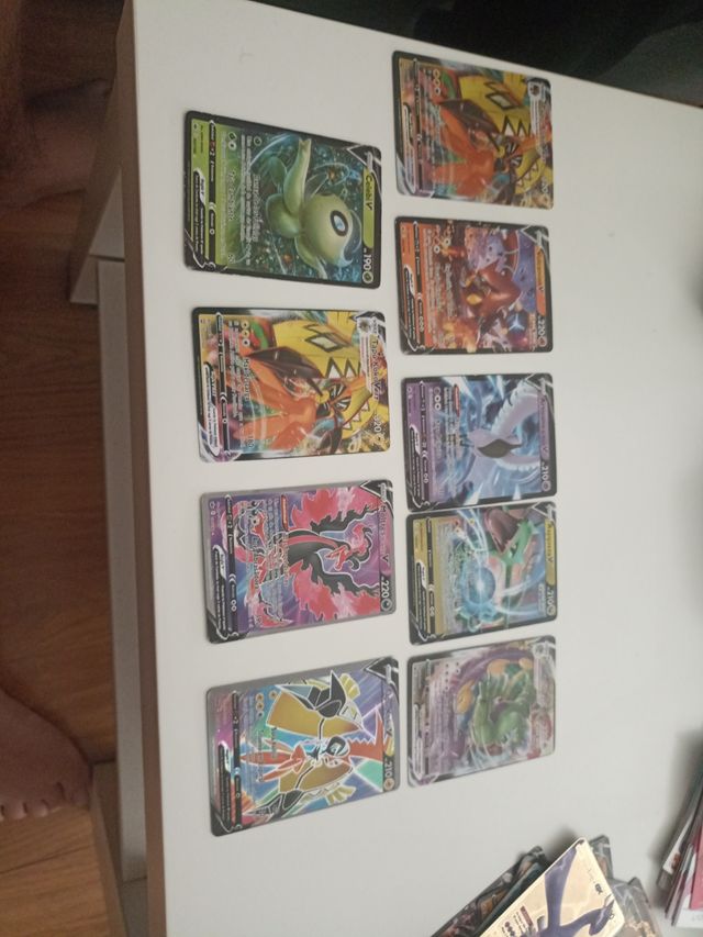 Cartas Pokémon V Legendarias