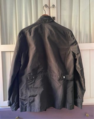 Abrigo Zara Negro Hombre