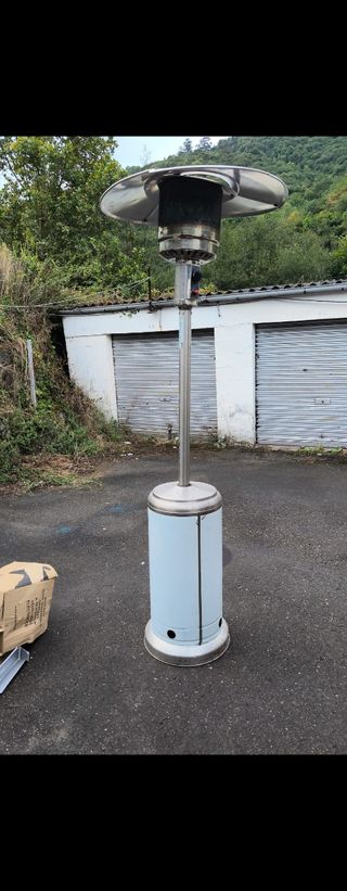 Estufa de gas exterior