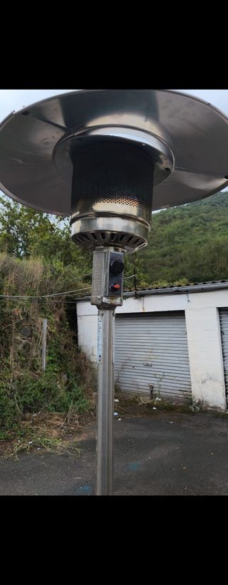 Estufa de gas exterior