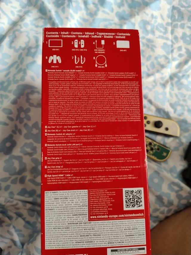 Console Nintendo Switch OLED