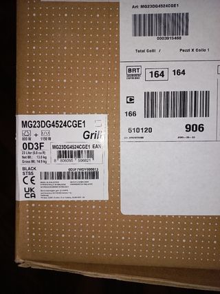 Microonde Samsung Nuovo Sigillato