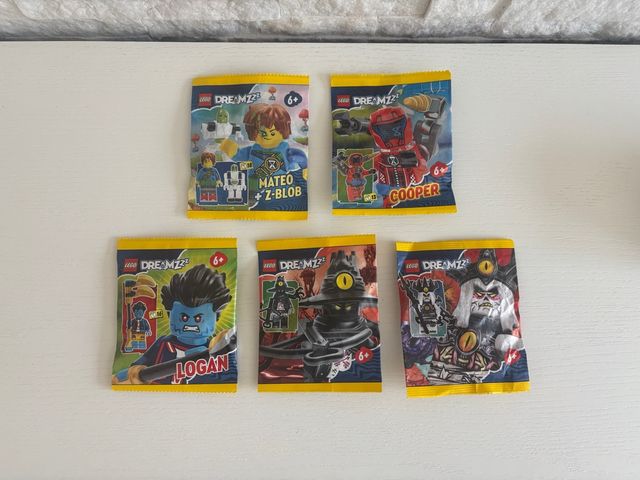 Lotto 5 Minifigure LEGO DREAMZzz