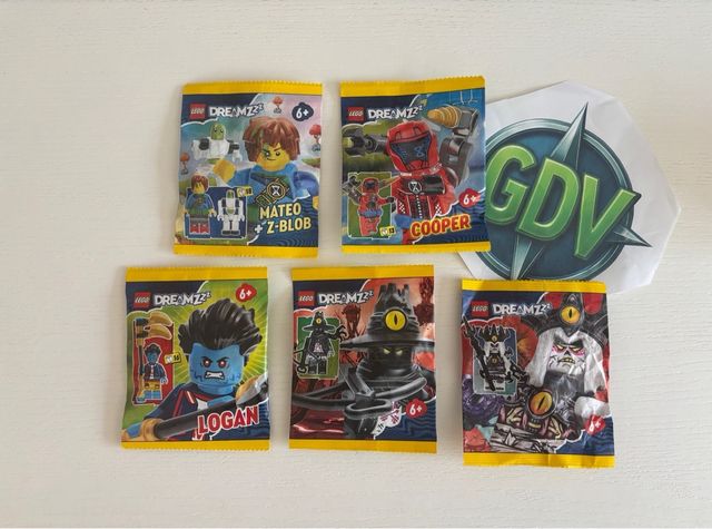 Lotto 5 Minifigure LEGO DREAMZzz