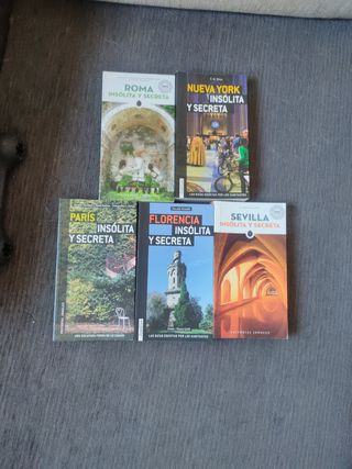Guías viaje lote insolita