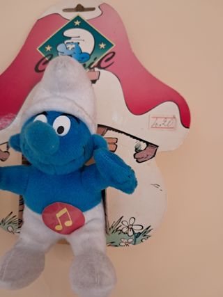 Pupazzo Peluche Puffi Classic Peyo 2000 Vintage